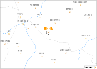 map of Mahe