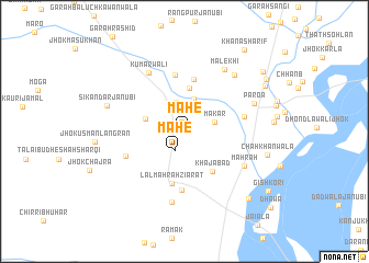 map of Mahe