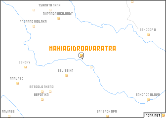 map of Mahiagidro Avaratra