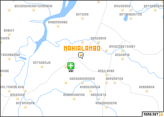 map of Mahialambo