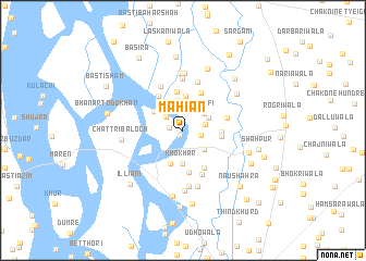 map of Māhian