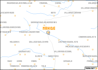 map of Mahide