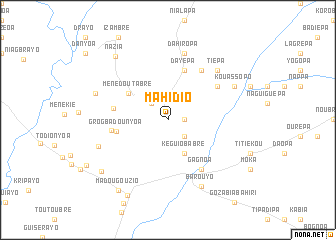 map of Mahidio