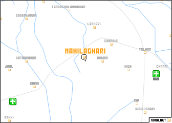 map of Māhi Laghāri