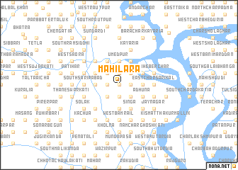 map of Mahilāra