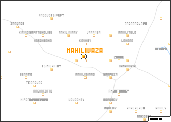 map of Mahilivaza