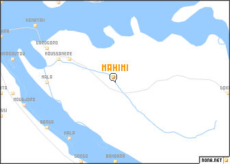 map of Mahimi