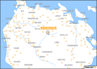 map of Mahinhin