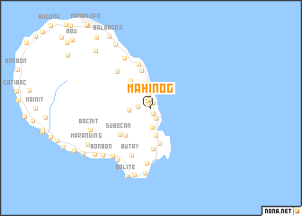 map of Mahinog