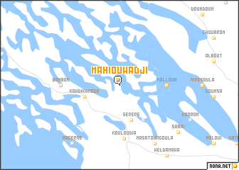 map of Mahiouwadji