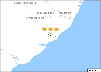 map of Mahirawa