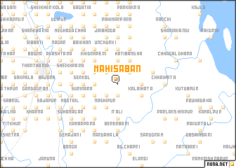 map of Mahisābān