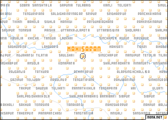 map of Mahisaran