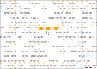 map of Mahishmāra