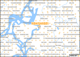 map of Mahishmāri