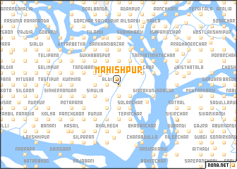 map of Mahishpur