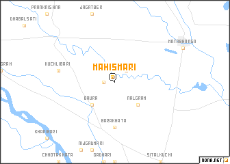 map of Mahismāri