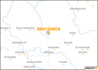 map of Mahitsihazo