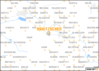 map of Mahitzschen