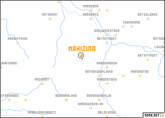 map of Mahizina