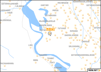 map of Māhi