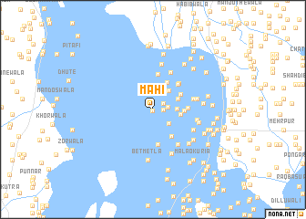 map of Māhi