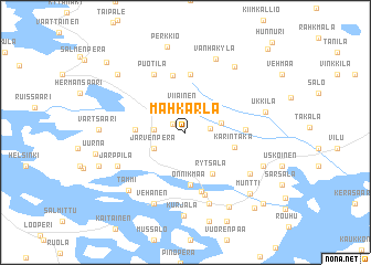 map of Mähkärlä