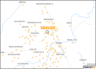 map of Māhkīān