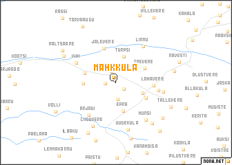 map of Mähkküla