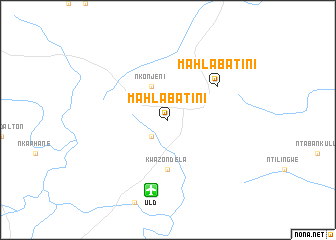 map of Mahlabatini