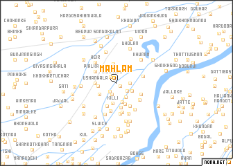 map of Mahlam