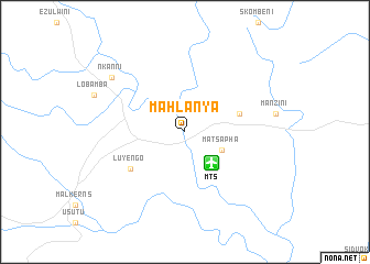 map of Mahlanya