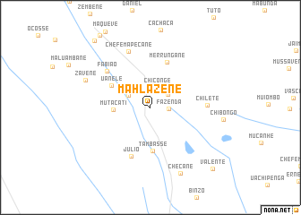 map of Mahlazene