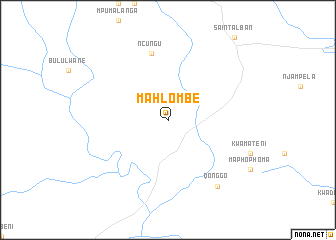 map of Mahlombe