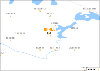 map of Mahlu