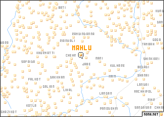 map of Mahlu