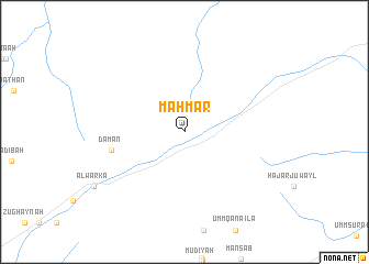 map of Mahmar
