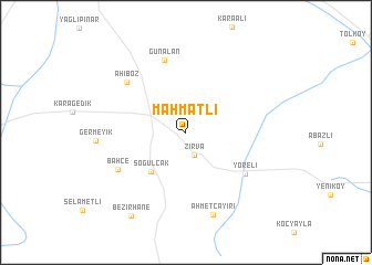 map of Mahmatlı