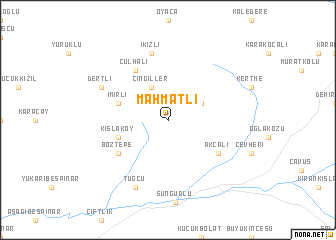 map of Mahmatlı