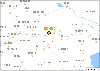 map of Mähma