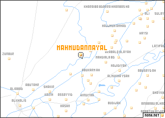 map of Maḩmūd an Nayal