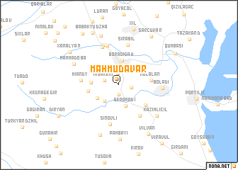 map of Mahmudavar