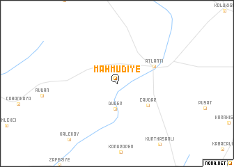 map of Mahmudiye