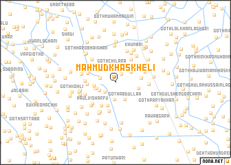 map of Mahmūd Khāskheli