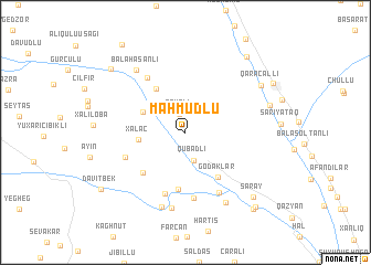 map of Mahmudlu