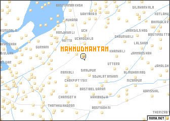 map of Mahmūd Mahtam