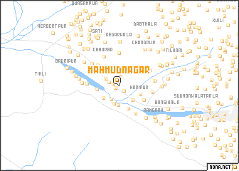 map of Mahmudnagar