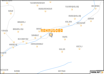 map of Mahmudoba