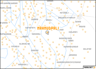 map of Mahmud Pali