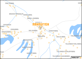 map of Mahmū\